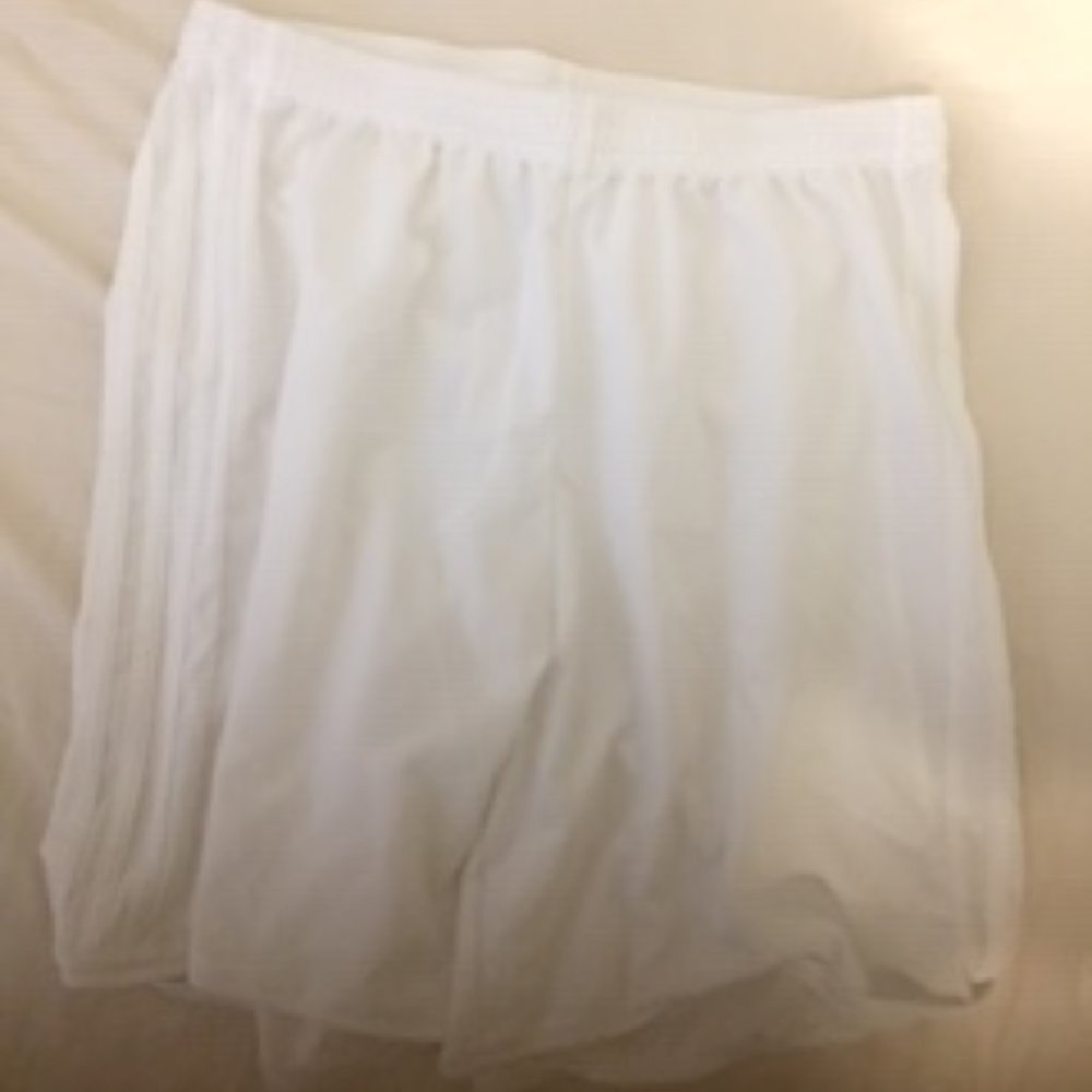 2/$20✨White Adidas Soccer Shorts